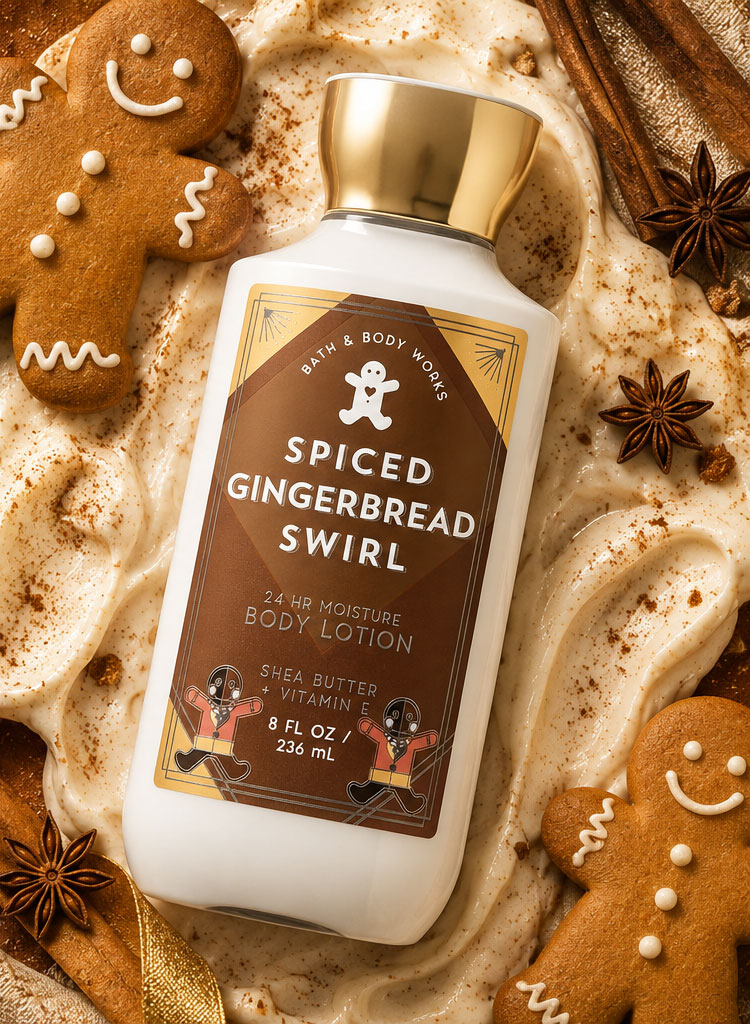 لوسیون بدن Spiced Gingerbread Swirl